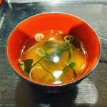 Nagoya Meibutsu Misokatsu Yabaton - 味噌汁、豊富な具材があれば嬉しい！1300円だから