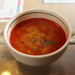 Sanguria - セットのスープ