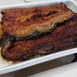 うなぎ馳走 八嶋 - 蒲焼きアップ