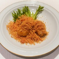 中国飯店 麗穂 - 鮟鱇のガーリックスパイス揚げ