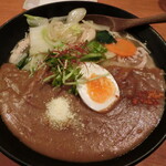 たま樹 - デラックスカレーうどん。1,000円