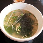 大 - ランチのスープ