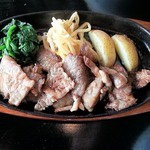 大 - 相方のカットカルビランチ