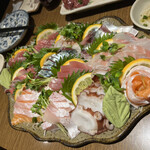 炭味屋 - 刺身の盛り合わせ