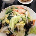 中華料理永香閣 - 海老と野菜炒め