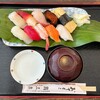 Sushi Sanraku - ランチ寿司(並) ¥750