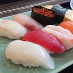 Sushi Sanraku - 寿司そばセット