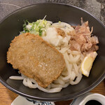 名代 つるちゃん - じゃこ天ぶっかけうどん 880円