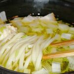 麺処 隆 - 麺投入