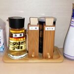 麺処 隆 - 調味料類