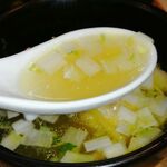 麺処 隆 - スープ