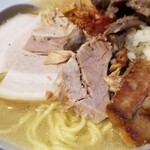 塩そば専門店 桑ばら - 牛と蟹の塩