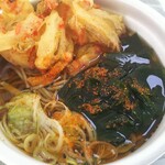 三峰そば - 天ぷらそば　550円
