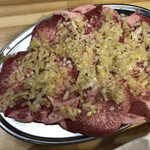 焼肉ホルモンたけ田 - 葱塩牛タン