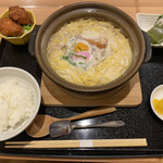 TOSA DINING おきゃく - 鍋焼きラーメン
