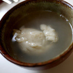 そば切り なかむら - そばがき～とろりとろけるスムージーな食感！