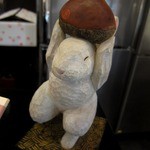 仏蘭西焼菓子調進所 足立音衛門 - ウサギが栗を持ってます