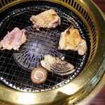 いろりの里 - 写真忘れました      牛肉 豚肉 鶏肉 お野菜 