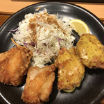 ガスト - 料理写真:から好し合盛り定食ハニーマスタード☆のメイン