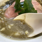 中華そば よしかわ 上尾店 - (限定)濃厚煮干しそば　900円