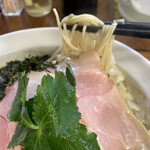 中華そば よしかわ 上尾店 - (限定)濃厚煮干しそば　900円