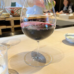 くろぎ - 朝から赤ワイン…ではなくぶどうジュースです笑