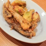 サエキ飯店 - メヒカリと蕾菜のフリット
