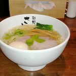 麺処さとう - 鶏だし味玉塩ラーメン 800円