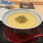 鮨 むらやま - 上には蕗の薹