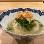 鮨 むらやま - 甘鯛と桜海老と菜の花と♡お出汁最強