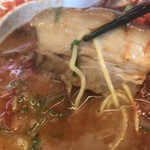 中華そば殿 - チャーシューも美味しい。