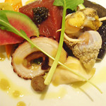 JIMI - カルパッチョサラダ。