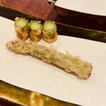 旬彩天 つちや - アスパラ