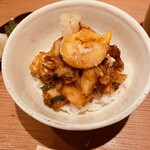 旬彩天 つちや - かき揚げ丼