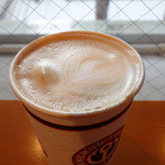 フルセイルコーヒー　 - カフェラテ（2013） ラテアートが！