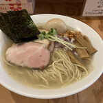 銀界拉麺 - 塩のラーメン　大盛　全部のせ
