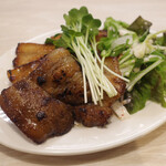 トンテキ食堂8 - 豚バラの味噌漬焼き(500円)