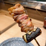 焼鳥 空 - 名古屋コーチン焼鳥 五本セット 1450円
      せせり