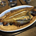 コリス - カレイのロースト
                                40cm以上ある特大でした。