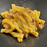 A e B - 熟成雉のパスタ