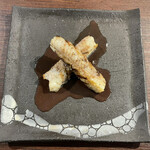 A e B - 伝助穴子赤ワインソース