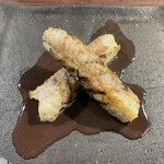 A e B - 伝助穴子赤ワインソース