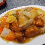 中華料理 利華 - 酢豚