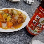 中華料理 利華 - 酢豚＆紹興酒