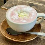 おやつカフェ ホリック - 桜ラテ