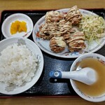 福寿園 - マヨカラ定食