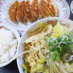 餃子の王将 - 野菜煮込みラーメンフェアセットＢ