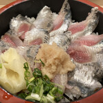 寿司 う月 - いわし丼(680円)