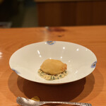 日本料理 たかむら - 下関天然虎河豚の白子のフライ タルタルソース