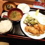鉄板居酒屋 こんご - カキフライ定食